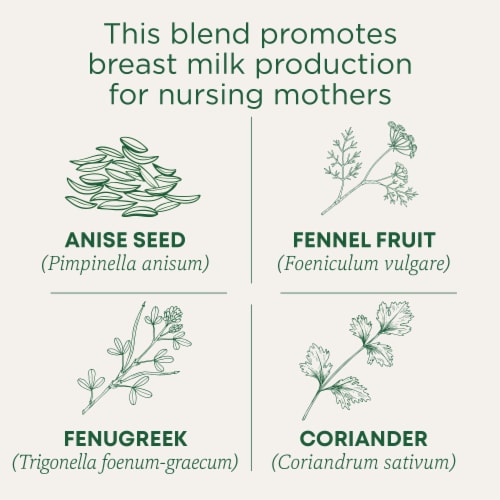 Traditional Medicinals Organic Mother's Milk Tea Perspective: left