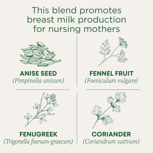 Traditional Medicinals Organic Mother's Milk Tea Perspective: left