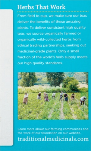 Traditional Medicinals Organic Weightless Cranberry Tea Bags Perspective: left