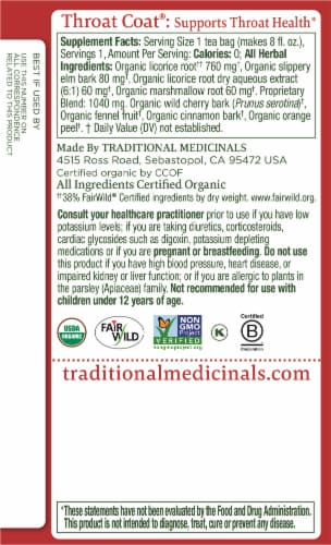 Traditional Medicinals® Seasonal Sampler Tea Bags Perspective: left