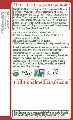 Traditional Medicinals® Seasonal Sampler Tea Bags Perspective: left