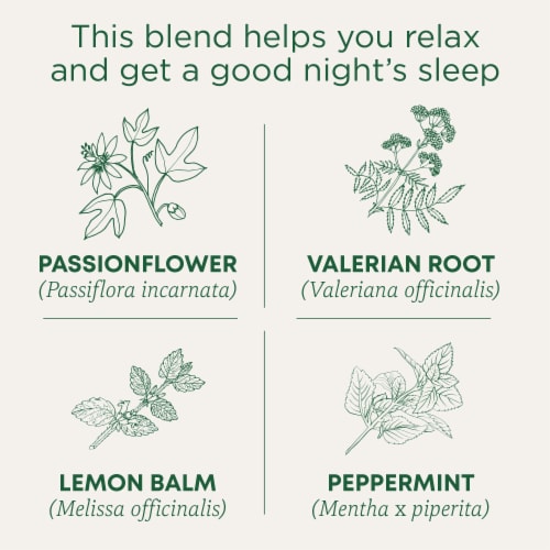 Traditional Medicinals Organic Nighty Night Extra Tea Perspective: left