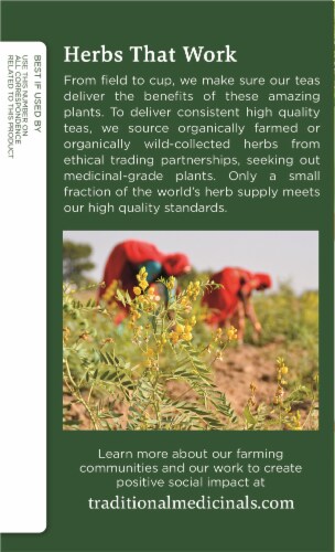 Traditional Medicinals® Organic Fennel Herbal Tea Perspective: left