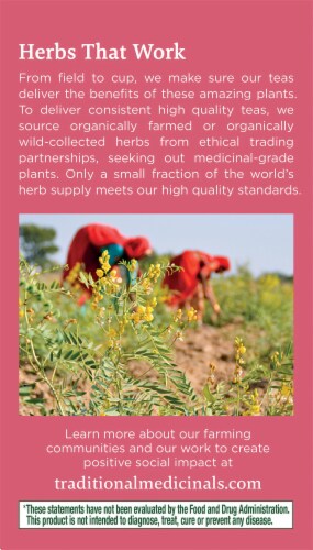 Traditional Medicinals® Organic Mothers Milk® Tea Bags Perspective: left