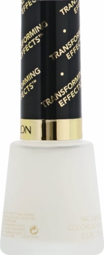 Revlon Matte Top Coat Nail Enamel Nail Polish Perspective: left