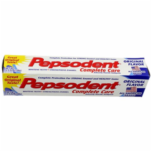 Pepsodent® Original Complete Care Toothpaste Perspective: left