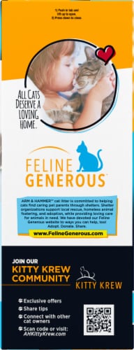 Arm & Hammer™ Cloud Control Clumping Multi-Cat Litter Perspective: left