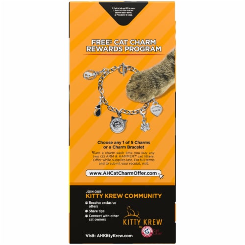 Arm & Hammer™ Clump & Seal AbsorbX Multi-Cat Litter Perspective: left