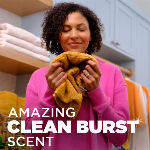 ARM & HAMMER Clean Burst Laundry Detergent 5-in-1 Power Paks Perspective: left