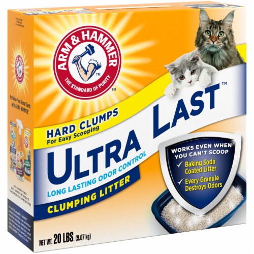 Arm & Hammer Ultra Last Clumping Litter Perspective: left