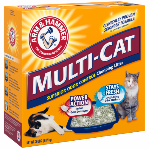 Arm & Hammer Multi Cat Litter Perspective: left