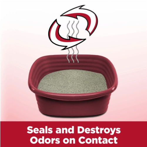 ARM & HAMMER Clump & Seal Ultra Odor Blasters Multi-Cat Clumping Cat Litter Perspective: left
