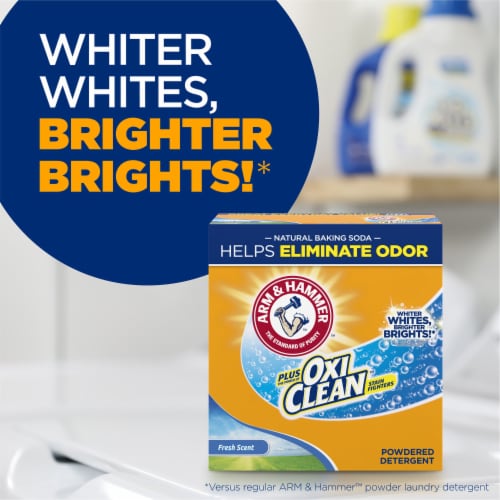 Arm & Hammer™ Plus Oxi Clean Fresh Scent Laundry Detergent Perspective: left