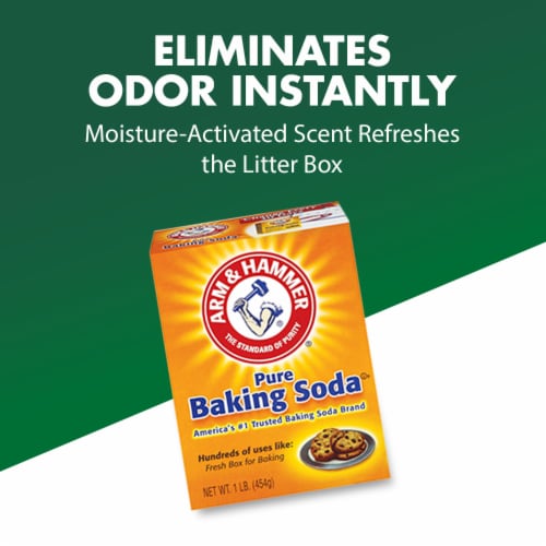 ARM & HAMMER Cat Litter Deodorizer with Baking Soda Perspective: left