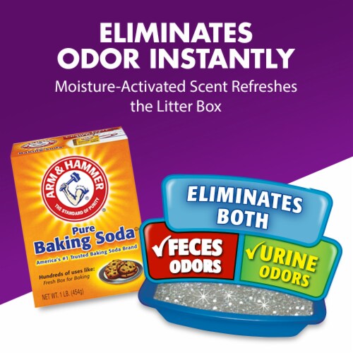 ARM & HAMMER Double Duty Cat Litter Deodorizer Perspective: left