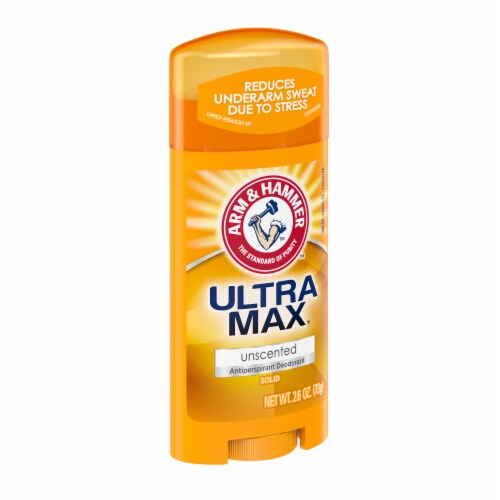 Arm & Hammer™ Ultra Max™ Invisible Solid Unscented Deodorant Perspective: left
