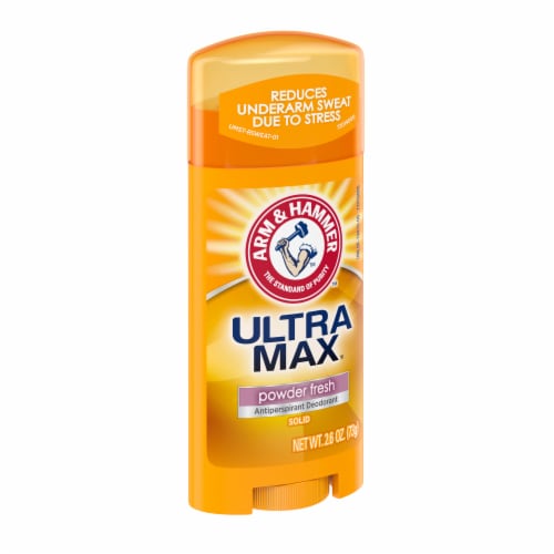 Arm & Hammer™ Ultra Max Powder Fresh Antiperspirant Deodorant Perspective: left