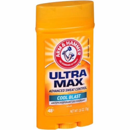 Arm & Hammer™ UltraMax™ Solid Antiperspirant Cool Blast Deodorant Perspective: left