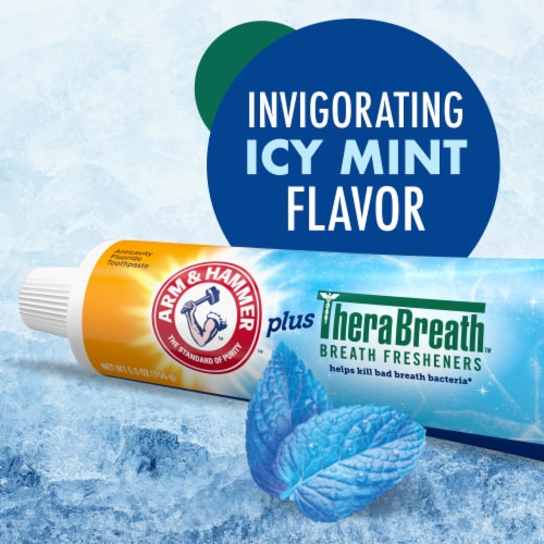 Arm & Hammer™ Plus TheraBreath™ Breath Fresheners Perspective: left
