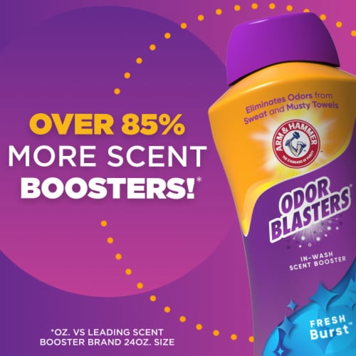 ARM & HAMMER Odor Blasters Fresh Burst In-Wash Laundry Scent Booster Perspective: left