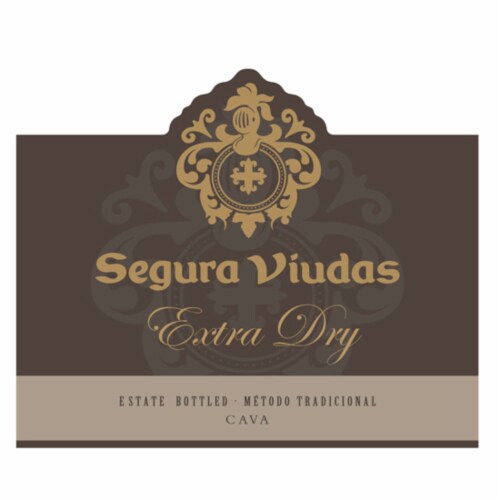 Segura Viudas Extra Dry Cava Spain Sparkling Wine Perspective: left