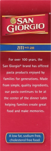 San Giorgio Ziti Pasta Perspective: left