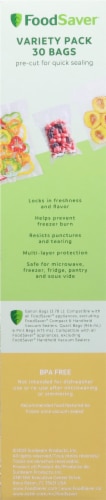 FoodSaver Variety Pack Bags Perspective: left