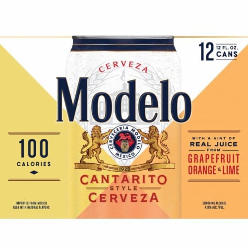 Modelo Cantarito Style Cerveza Lager Mexican Beer Perspective: left