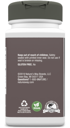 Nature's Way Garlicin Healthy Circulation Formula Tablets Perspective: left