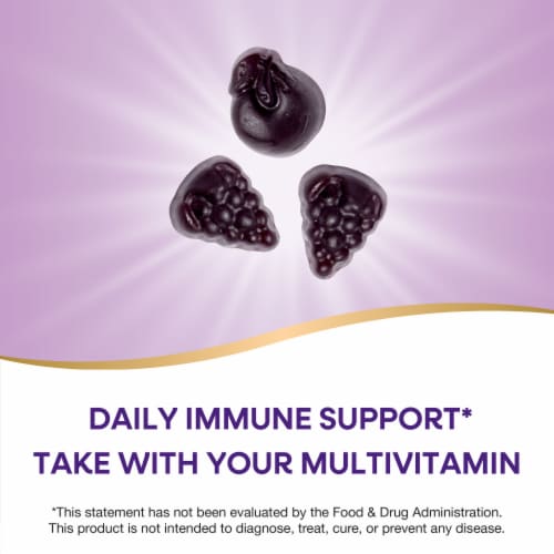 Nature's Way Alive!® Premium Immune Gummies Perspective: left