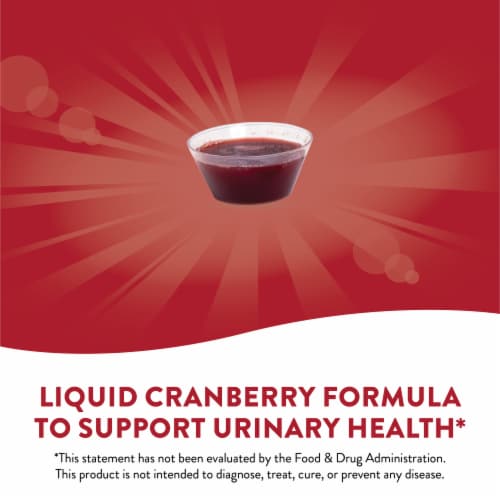 Nature's Way CranRx Liquid Cranberry Supplement Perspective: left