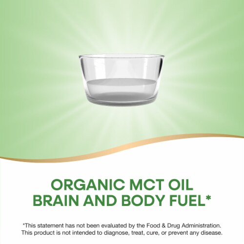 Nature's Way Organic MCT Oil Perspective: left