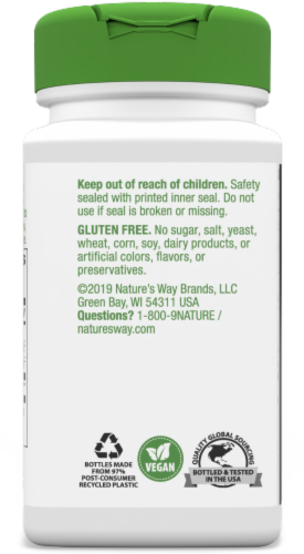 Nature's Way® Cat's Claw Bark Capsules 485 mg Perspective: left