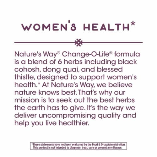 Nature's Way® Change-O-Life 7 Herb Blend Supplement Capsules 440mg Perspective: left