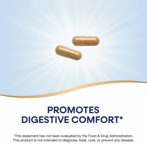 Nature's Way Ginger Root Promotes Digestive Comfort Capsules 1100 mg Per 2 Capsule Serving Perspective: left