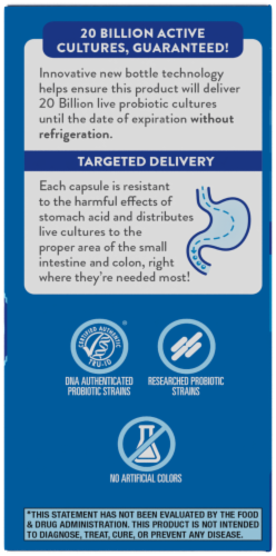 Nature's Way® Fortify™ Dual Action Digestive Complete Capsules Perspective: left