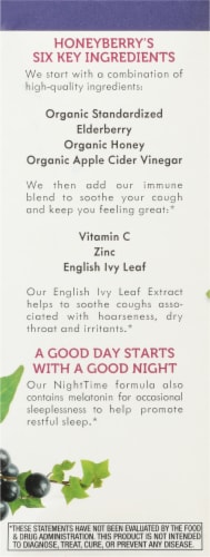 Nature's Way® Sambucus® Honey Berry™ Night Time Cough Syrup Perspective: left