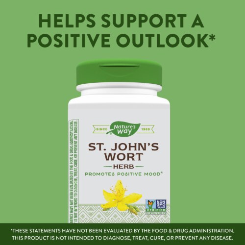 Nature's Way® St. John's Wort Herb Capsules 700mg Perspective: left