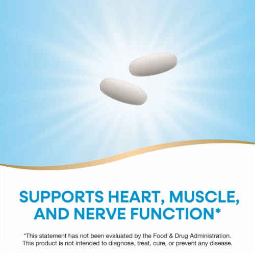 Nature’s Way Magnesium Glycinate Complex Highly Absorbable Vegan Tablets 220 mg per 2 Tablet Serving Perspective: left