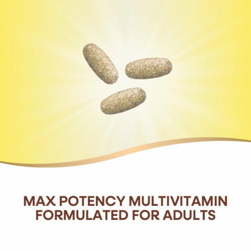Nature's Way Alive! Max3 Potency Adult Complete Multivitamin With B Vitamins Tablets Perspective: left