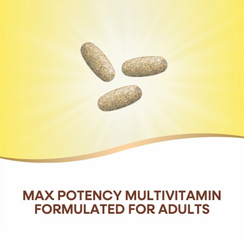 Nature's Way Alive! Max3 Potency Adult Complete Multivitamin With B Vitamins Tablets Perspective: left