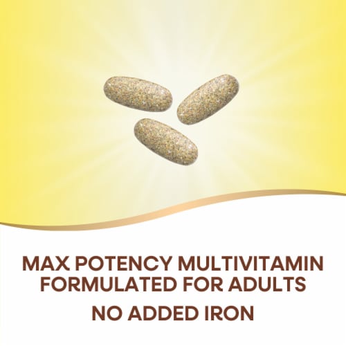 Nature's Way® Alive!® Multivitamin Max Potency Tablets Perspective: left