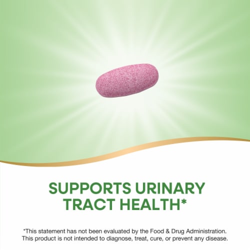 Nature's Way Cranberry Standardized Tablets Perspective: left