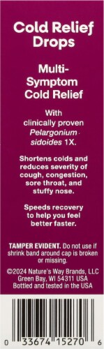 Nature's Way® Umcka Cold Care Original Drops Perspective: left