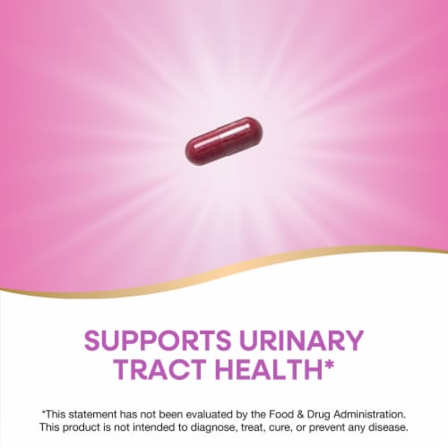 Nature's Way CranRx BioActive Cranberry Capsules 500 mg Potency Perspective: left