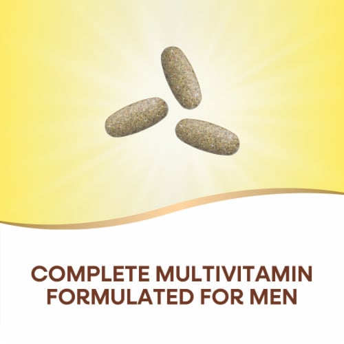 Nature's Way Alive! Max3 Potency Men's Complete B Vitamins Plant Based Blends Multivitamin Tablets Perspective: left