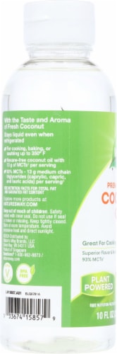 Nature's Way Liquid Coconut Premium Oil Perspective: left