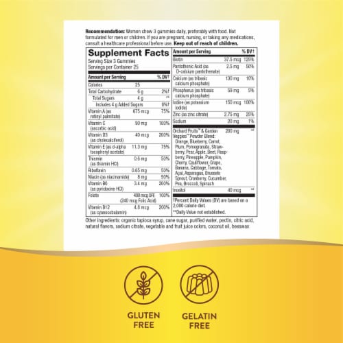 Nature's Way® Alive!® Women's Vitamin Gummies Perspective: left