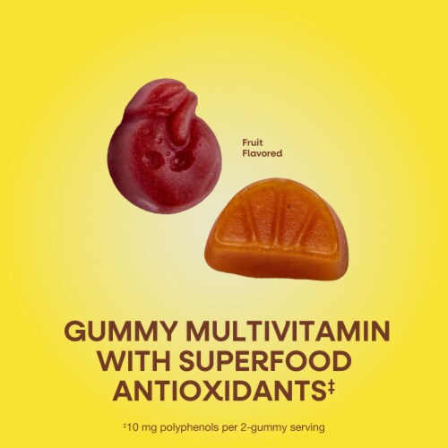 Nature's Way® Alive!® Men's 50+ Gummy Multivitamin Perspective: left