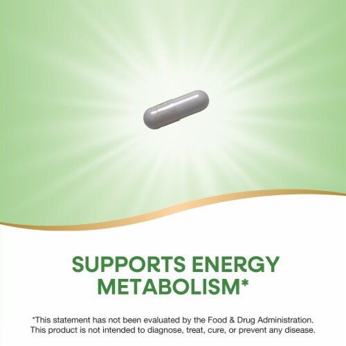 Nature's Way Niacin Vitamin B3 Capsules 100 mg Per Serving Perspective: left